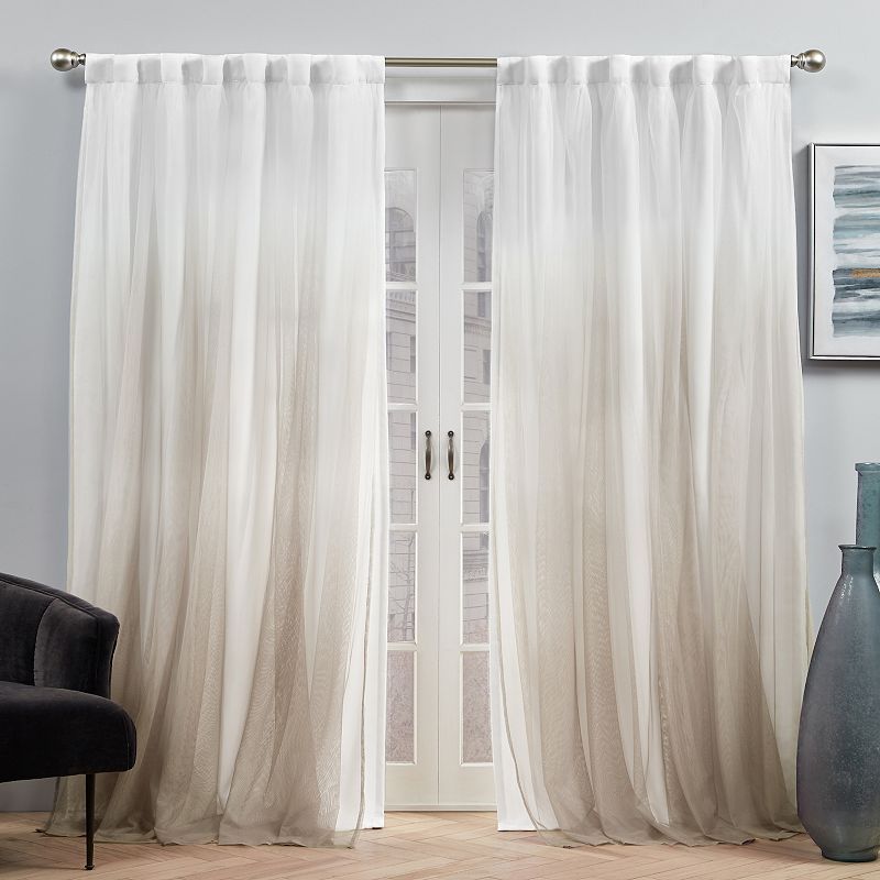 Exclusive Home 2-pack Crescendo Lined Blackout Window Curtains