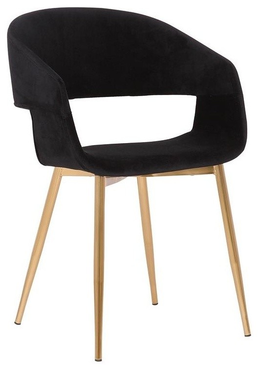 Jocelyn Mid Century Dining Accent Chair   Midcentury   Dining Chairs   by Armen Living  Houzz