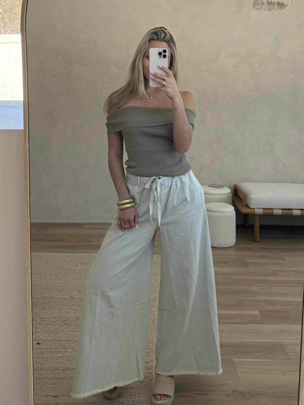 Sky Wide Leg Denim