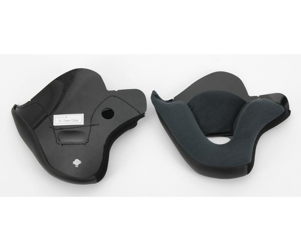 Z1R Helmet Cheek Pads for Ace Helmet - Gray - Md (30mm)