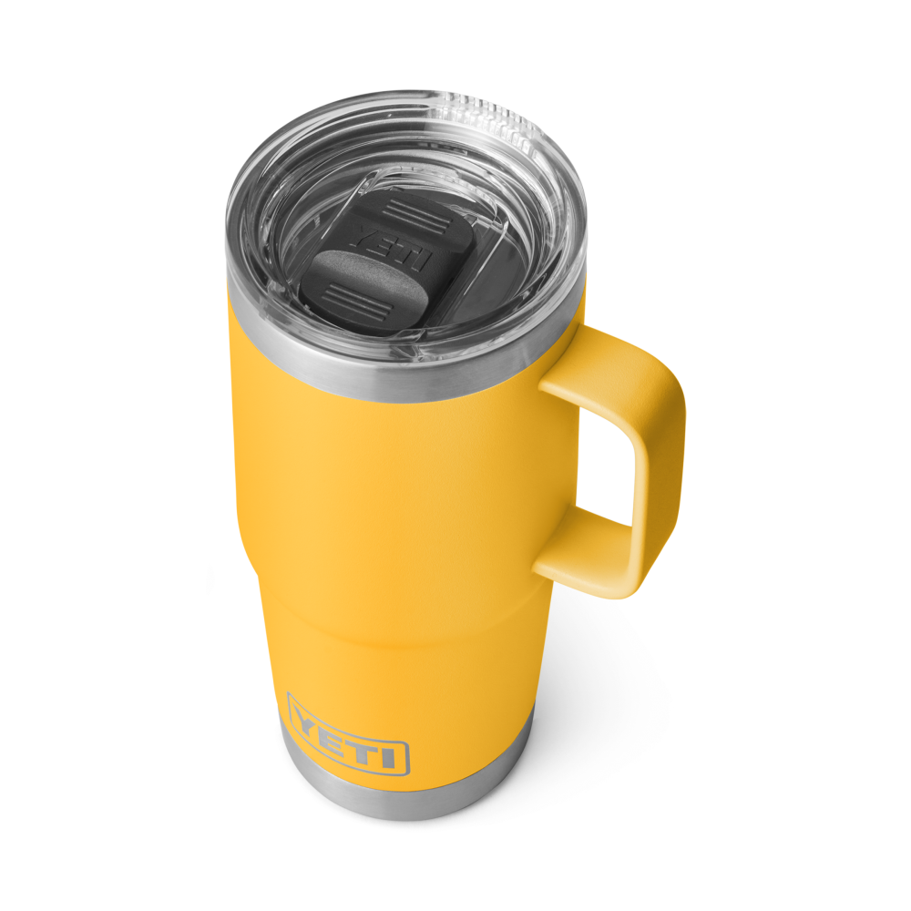 Yeti Rambler 20oz Travel Mug with Stronghold Lid Alpine Yellow ;