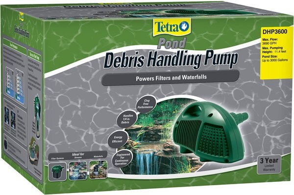 Tetra Pond Debris Handling Pump