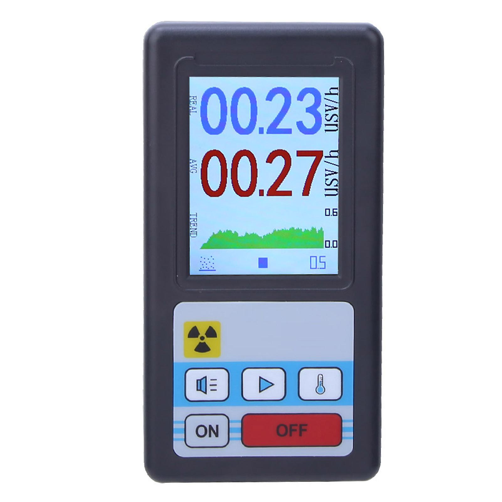 Portable Lcd Digital Geiger Counter Nuclear Radiation Detector Dosimeter Beta Gamma X-ray Testerblack