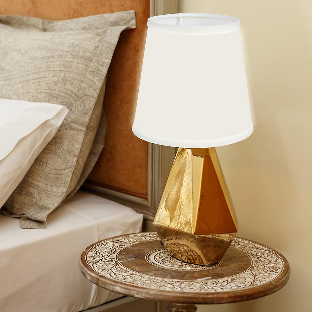 Retro Simple Style Line Fabric Lampshade Light Cover Accessories For Chandelier Wall Lightpx29 Beige