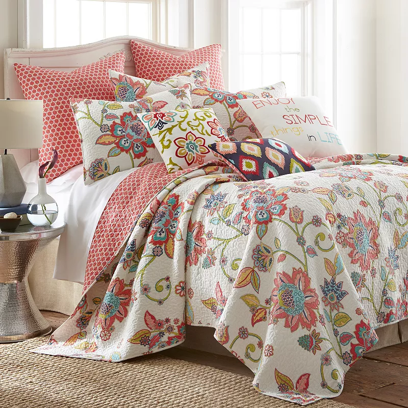 Levtex Home Clementine Spring Quilt Set