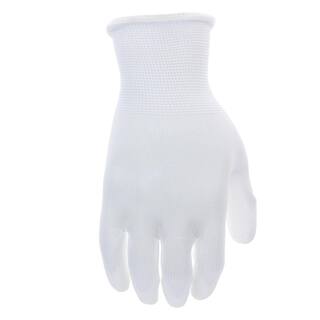 HDX PU White Dipped Glove HDX37218-L