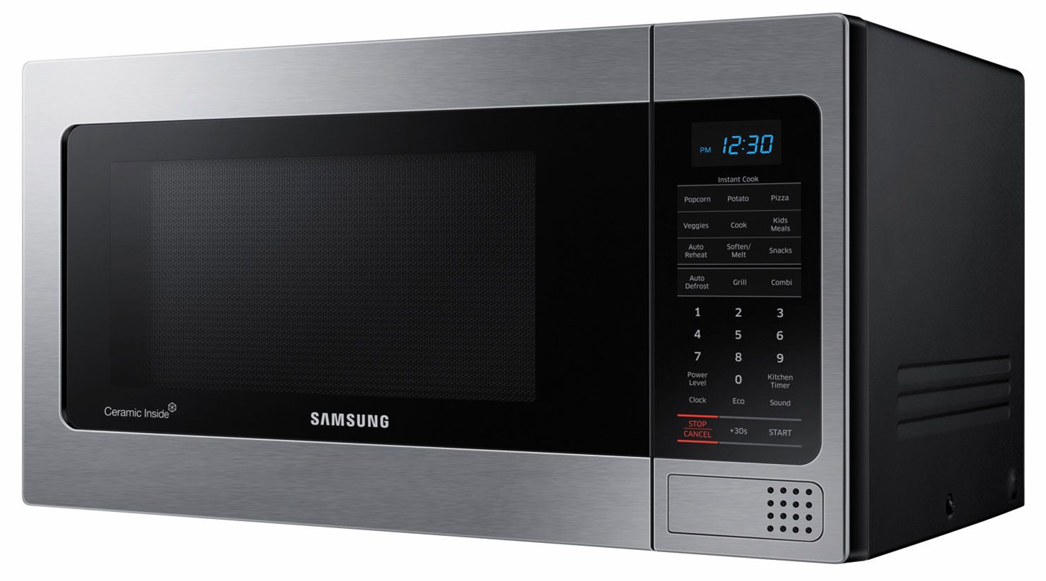  1.1 Cu. Ft. Stainless Steel Countertop Microwave With Grilling Element