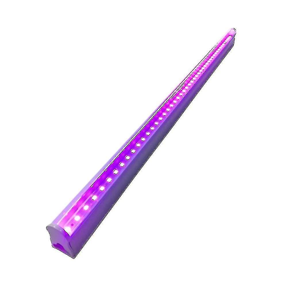 T5led Ultraviolet Tube Light 395nm Uv Led Tube Lamp Blacklight Lamp With Eu Plug For Ktv Bar Party (