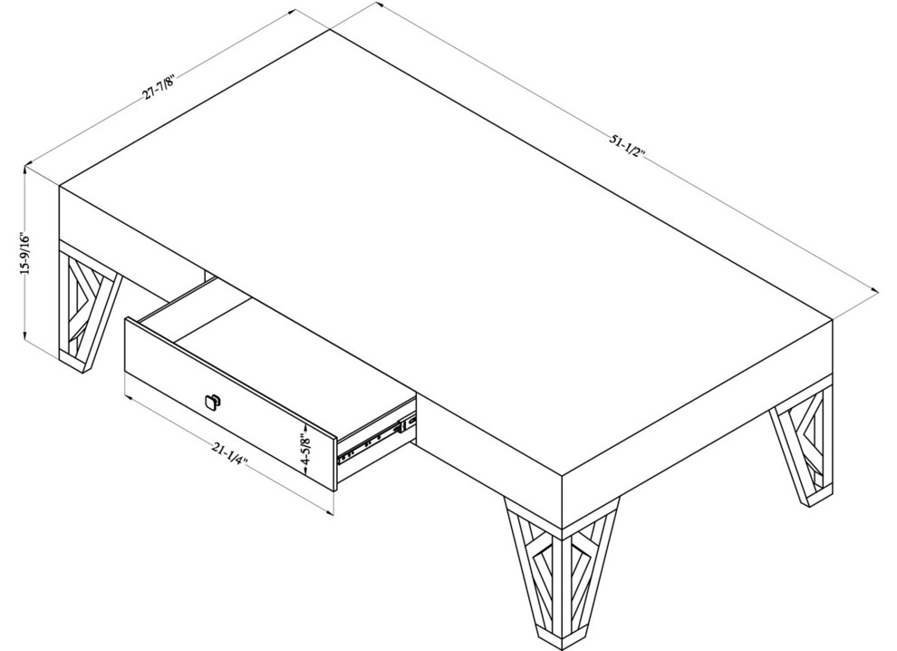 Modern Azure Coffee Table Clear Mirrored Glass Finish Unique Cutout Detail Legs   Contemporary   Coffee Tables   by Zuri Furniture  Houzz