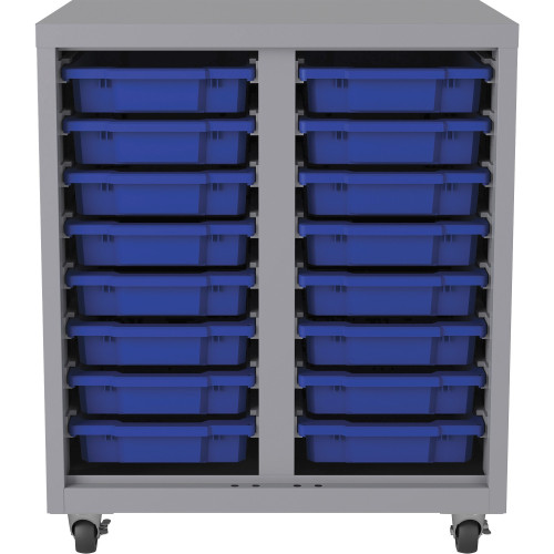 Lorell Pull-out Bins Mobile Storage Tower (71103)