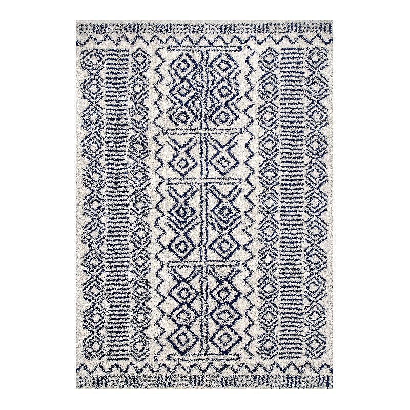 nuLOOM Hurley Tribal Shaggy Rug