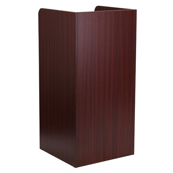 Wood Tray Top Receptacle