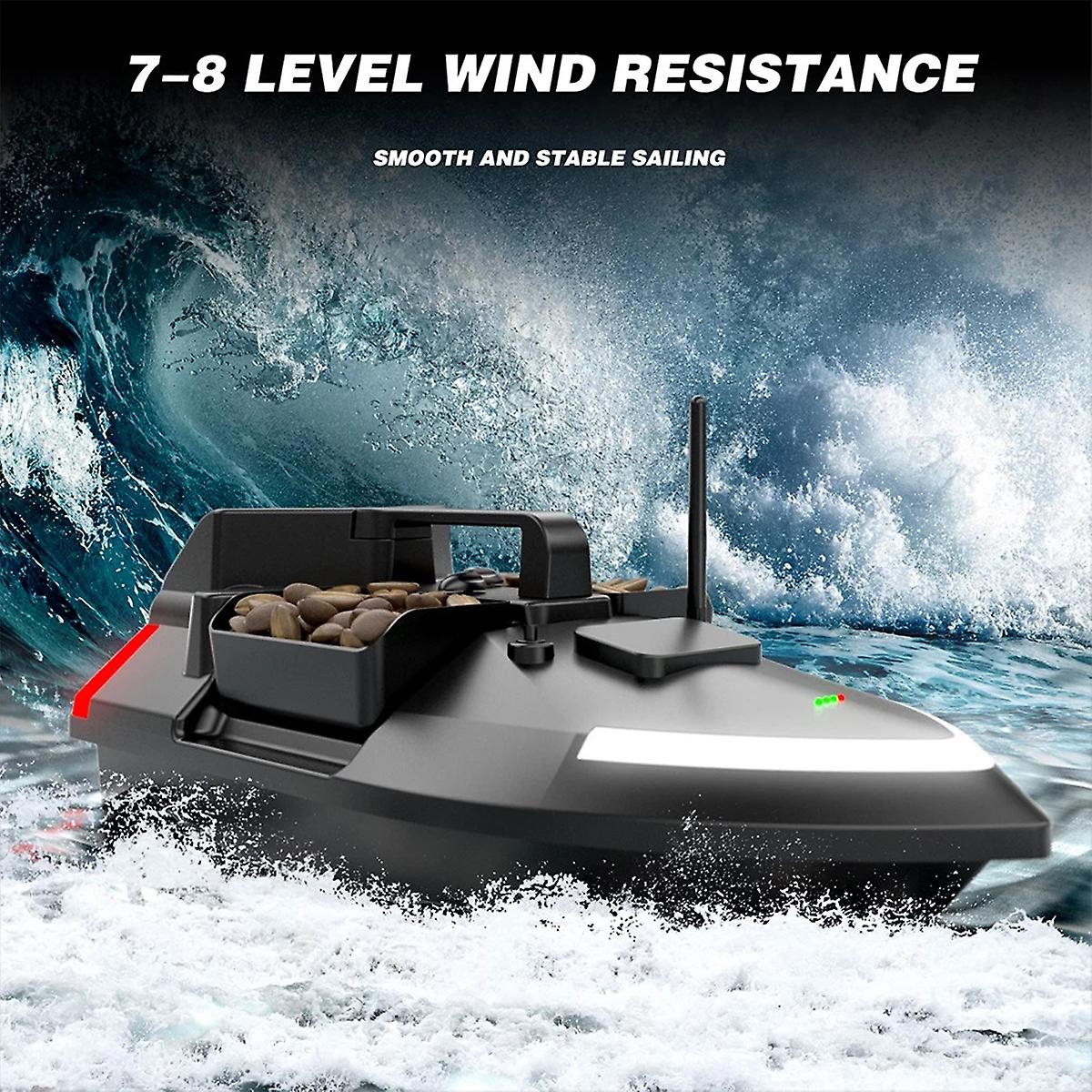 Gps Fishing Bait Boat 500m Remote Control Bait Boat Dual Motor Fish Finder