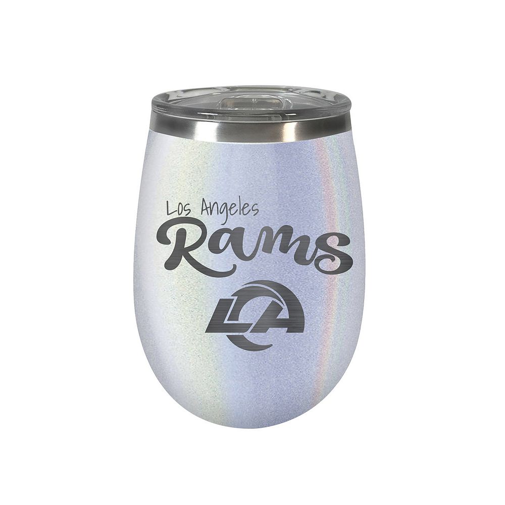 Los Angeles Rams 12 oz Opal Finish Vacuum Insulated NFL Wine Tumbler