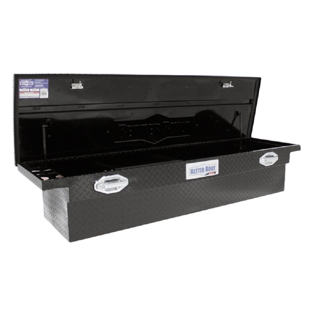 69 Gloss Black SEC Low Profile Saddle Truck Tool Box