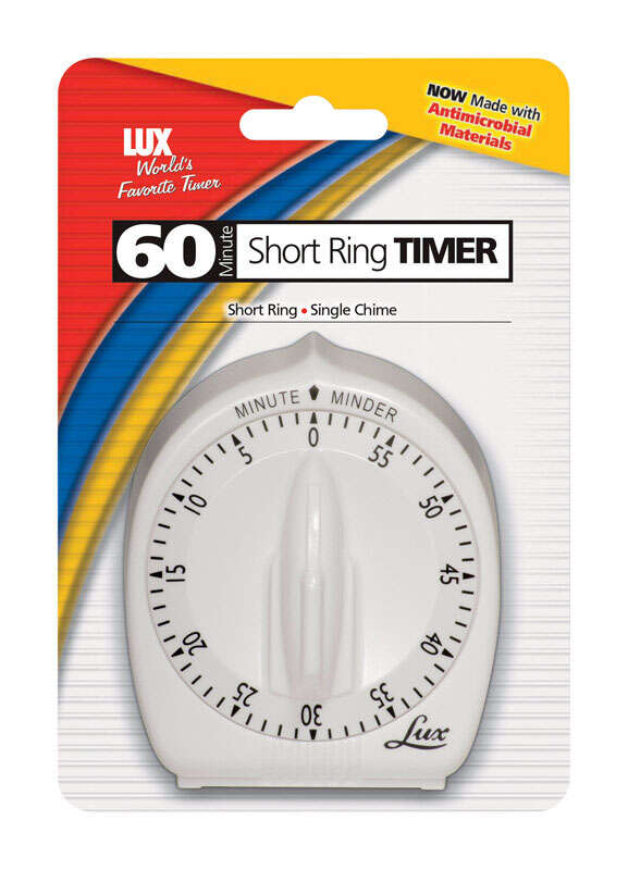 LUX Mute Mder Mechanical Plastic Kitchen Timer