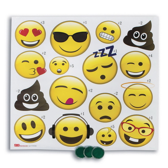 S S  174Emoji Beanbag Toss Game