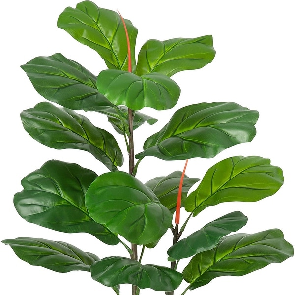 Artificial Tree Fiddle Leaf Fig Plants Faux Plant for Home Decor Indoor Outdoor Office