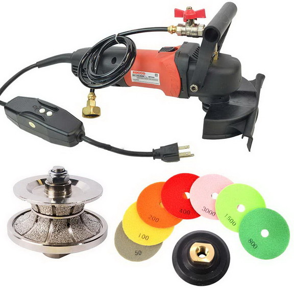 Hardin V40WVPOLSET 4 Inch Var Speed Polisher  1 1/...