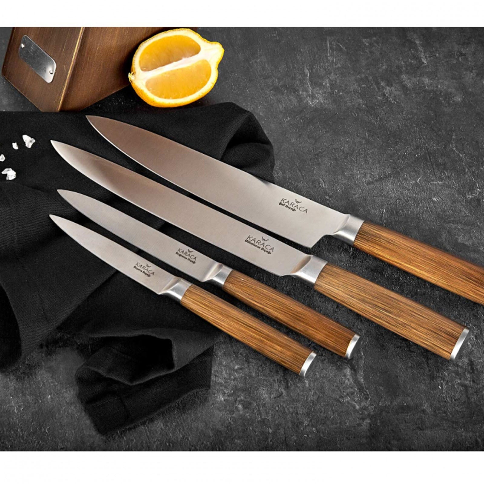 Karaca Hardwood 5 Piece Knife Set  153.03.06.1301