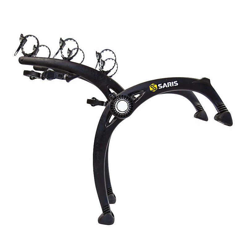 Saris Bones EX Trunk Bike Rack， Bike Rack for Car and SUV， 3 Bikes