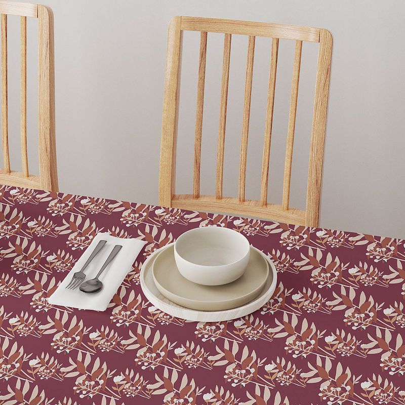 Square Tablecloth， 100% Polyester， 60x60， Autumn Branches