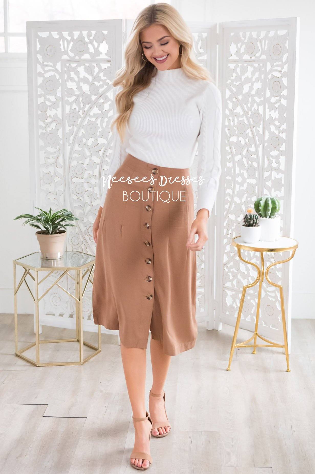 Happy Days Button Skirt