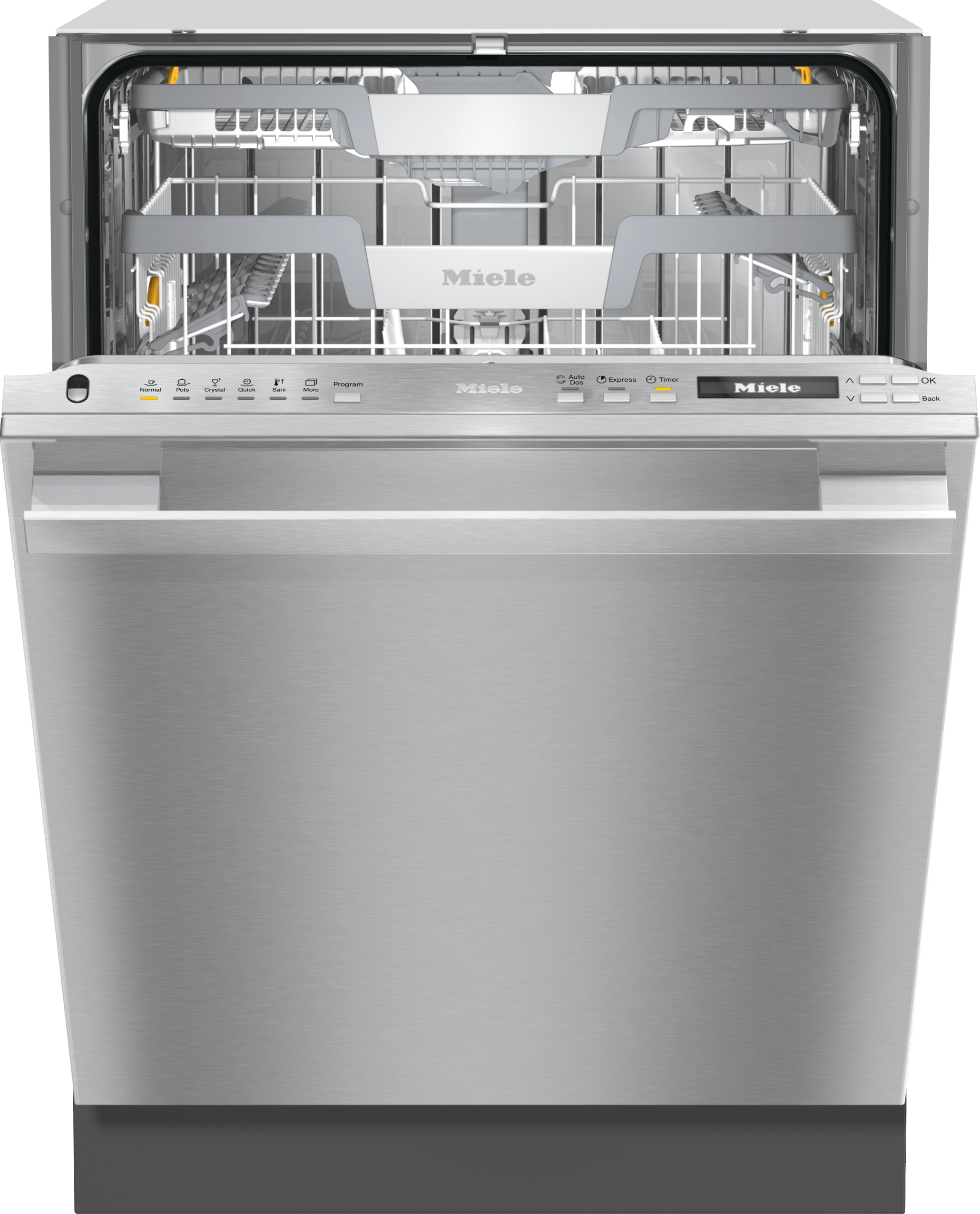 Miele G 7176 SCVI XXLSF AUTO DOS STAINLESS STEEL G 7176 Scvi Xxl Sf Autodos - Fully Integrated Dishwasher Xxl With Automatic Dispensing Thanks To Autodos With Integrated Powerdisk.