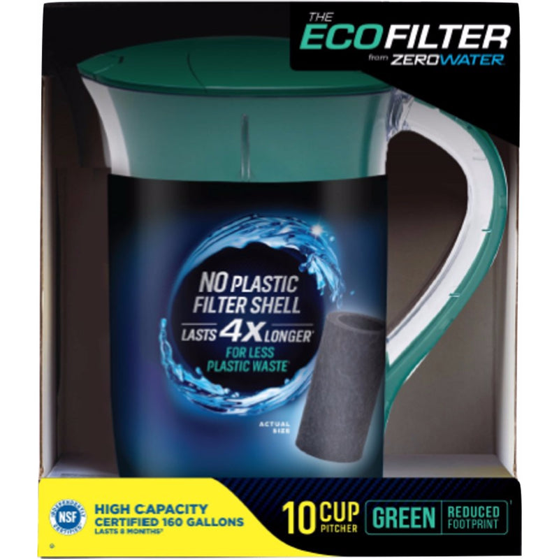 WTR FLTR PITCHER 10C GRN