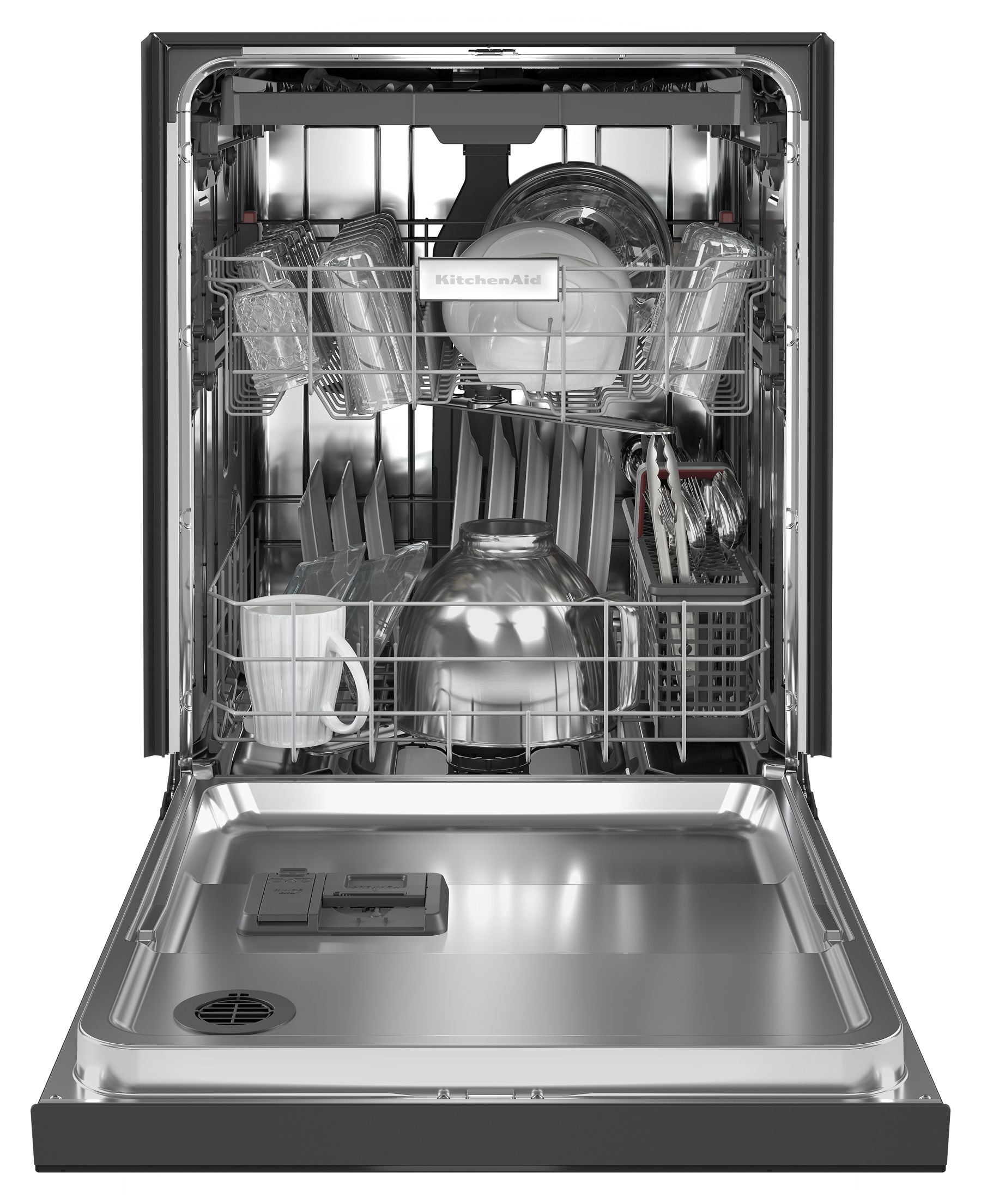 Kitchenaid KDFE204KBL 39 Dba Dishwasher With Third Level Utensil Rack - Black