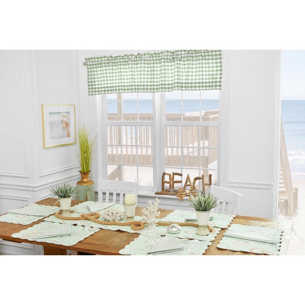 C amp f Home Ashford Sage Green Valance