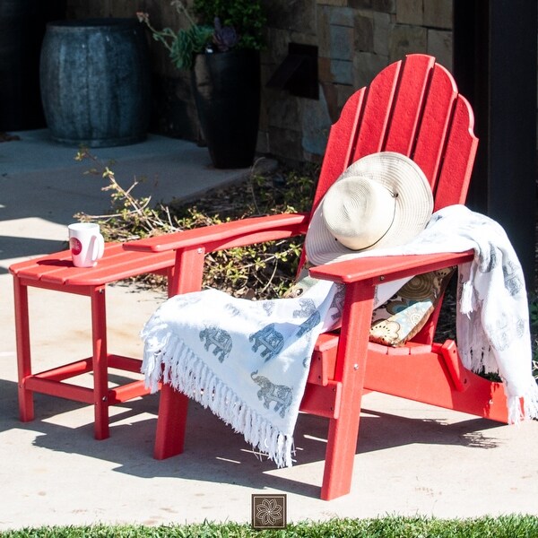 New Tradition Folding Adirondack Chair by ResinTeak