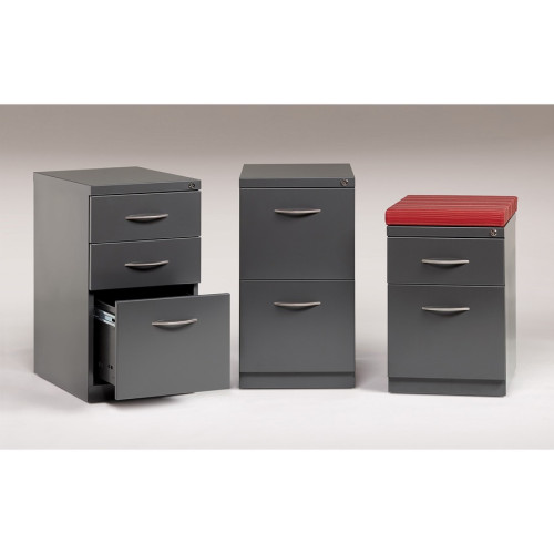 Lorell Premium Mobile BBF Pedestal File - 3-Drawer (79130)