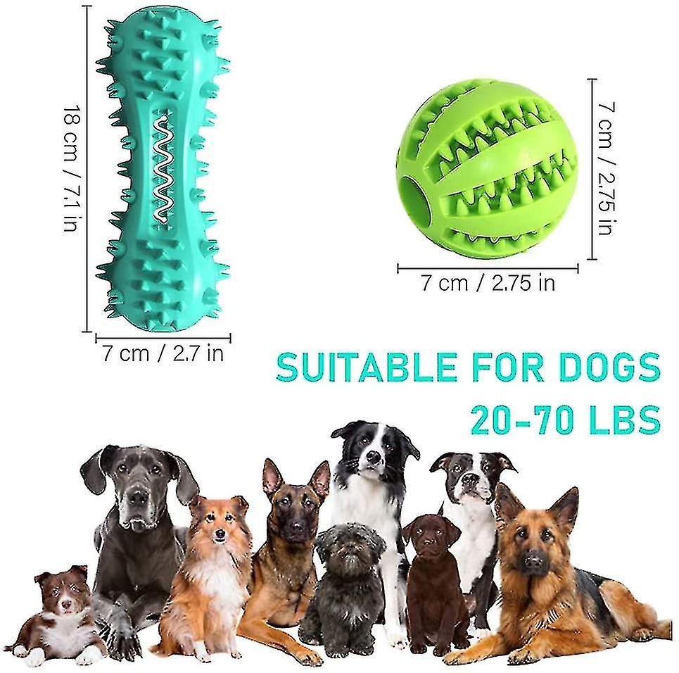 Indestructible Dog Toy. Squeaky Dog Toy. Natural Rubber Chew Toy Dog Toy