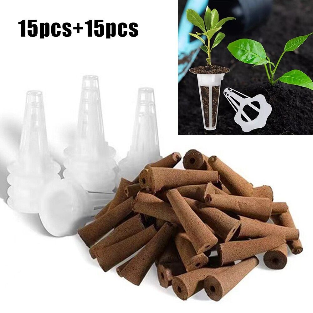 For Aerogarden Plant Hydroponics Soilless Grow Sponges And Planting Basket/15pcs