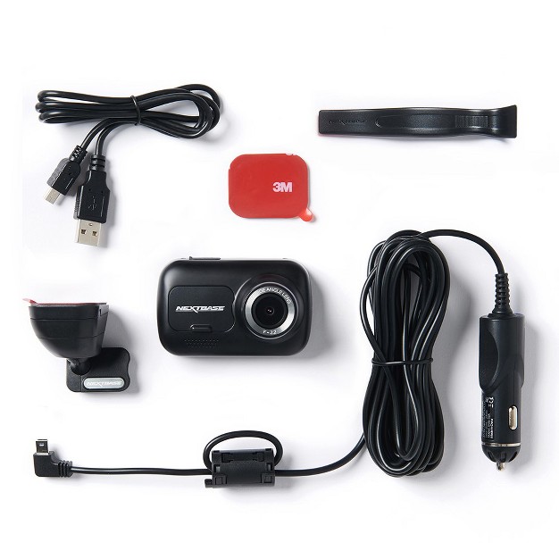 Hd Wireless Compact Car Dashboard Camera Intellegent Parking Mode Loop Recording Black