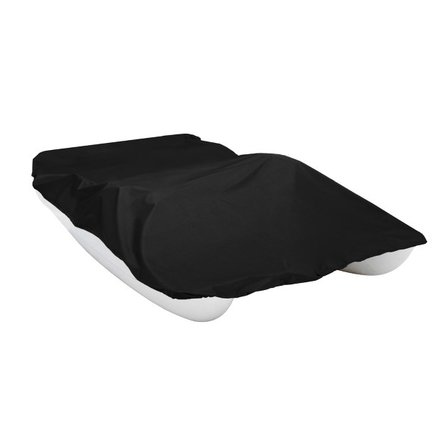 Unique Bargains 300d Solution dyed Polyester Pedal Boat Cover With Air Vents 112 5 quot x65 1 Set