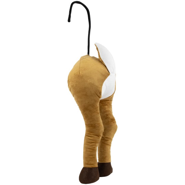 Plush Hanging Reindeer Legs Christmas Decoration