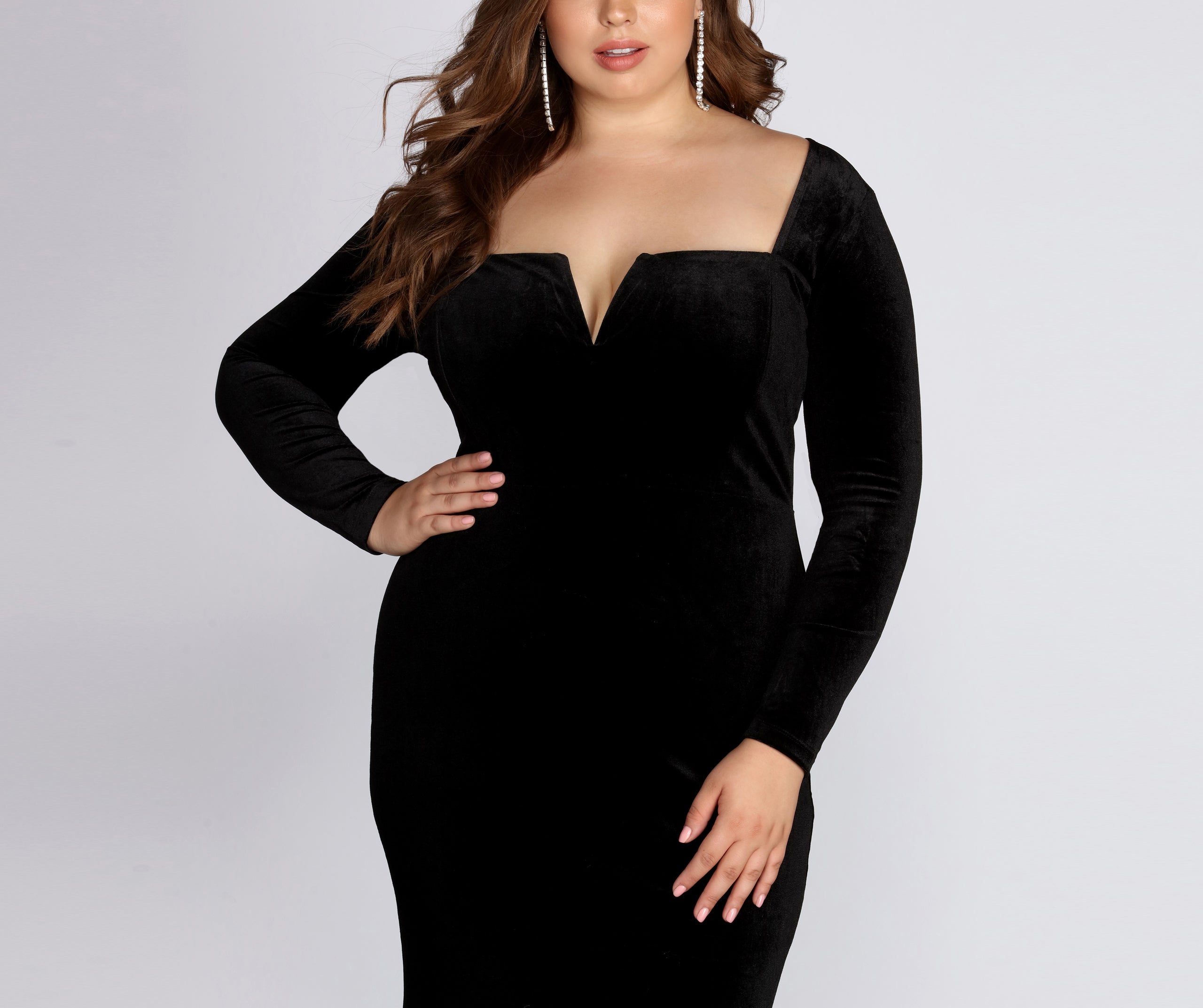 Kelly Formal Velvet Affair Dress