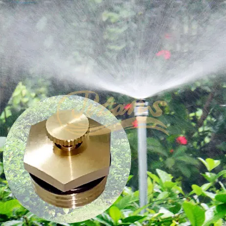 Titans brass garden sprinkler 1/2'' sprayer nozzle for garden green lawn irrigation system