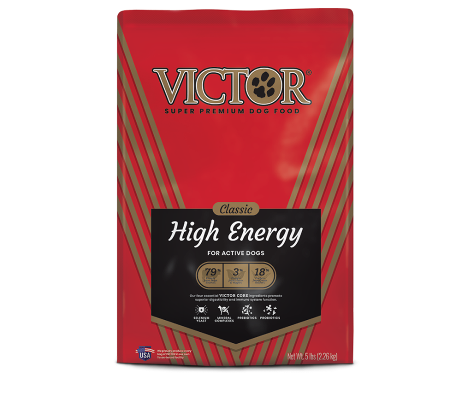 Victor - All Dog Breeds， All LifeStyles High Energy Recipe Dry Dog Foo