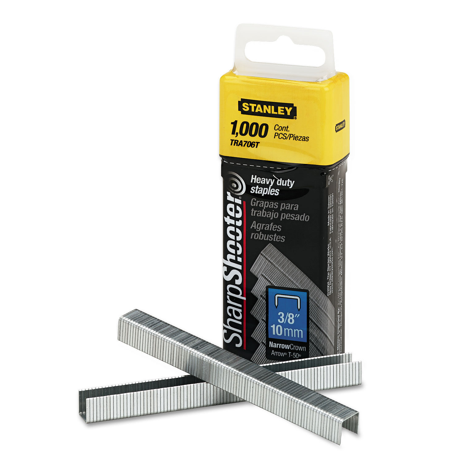 SharpShooter Heavy-Duty Tacker Staples by Stanleyandreg; BOSTRA706T