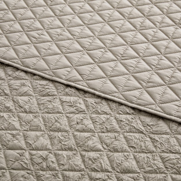 Rowan Tan Quilted Throw Levtex Home