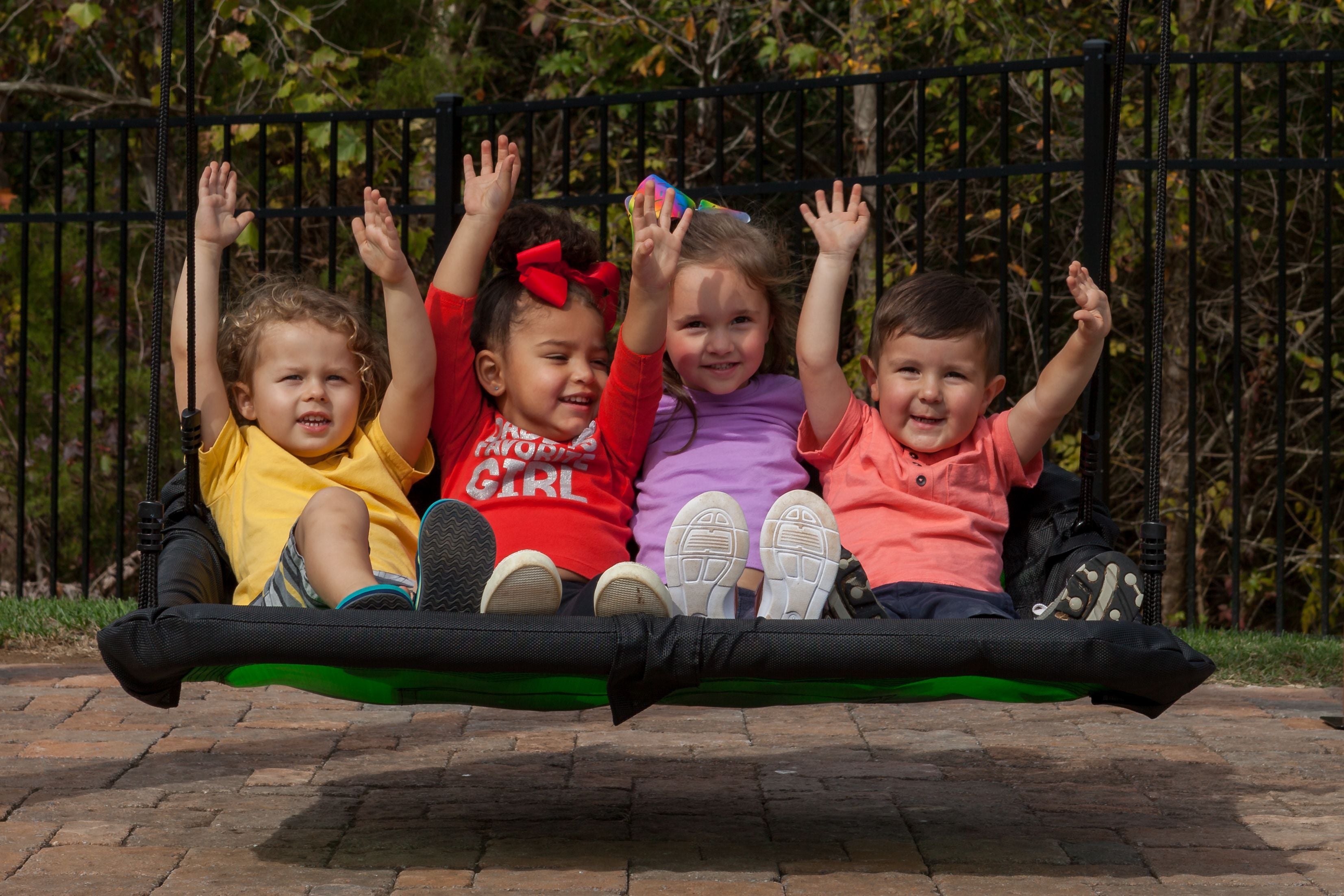 Kids Platform Swing- Green