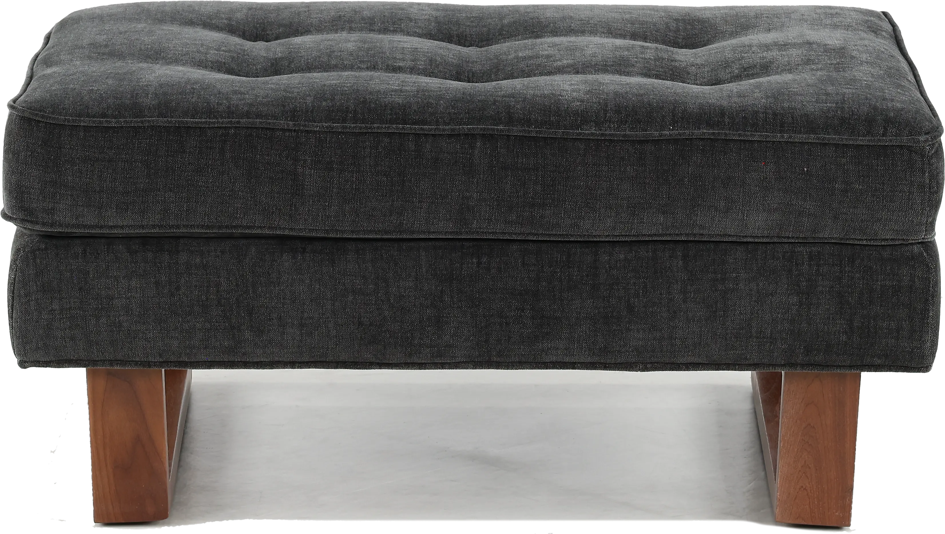 Storm Gray Ottoman