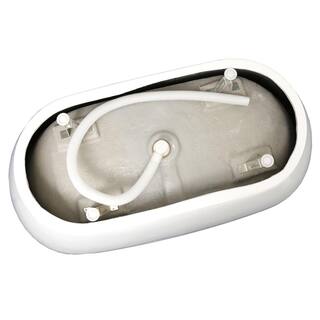 CASAINC 67 in. Acrylic Flatbottom Non-Whirlpool Bathtub in White CAS967W