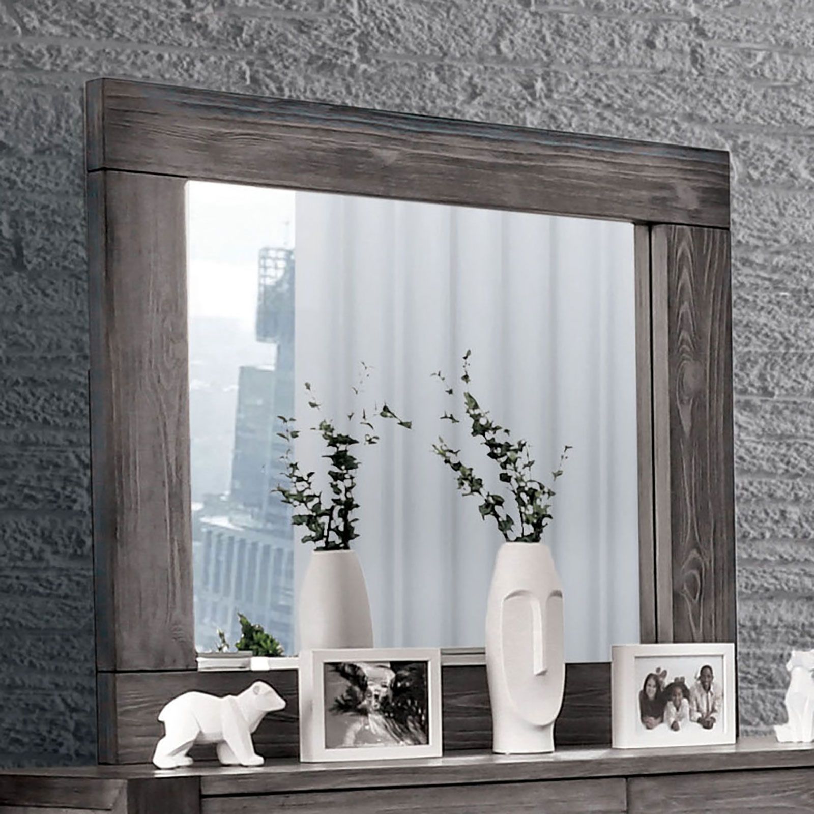 Janeiro Mirror  Gray