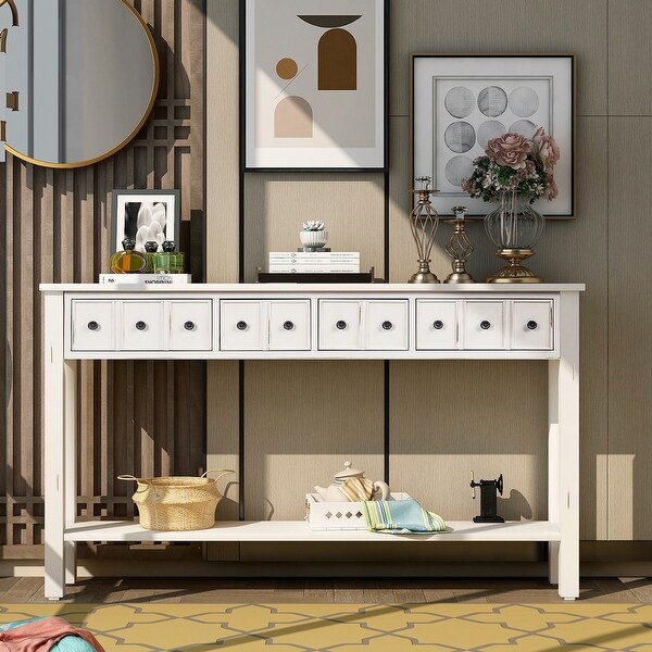 Entryway Console Table， 60