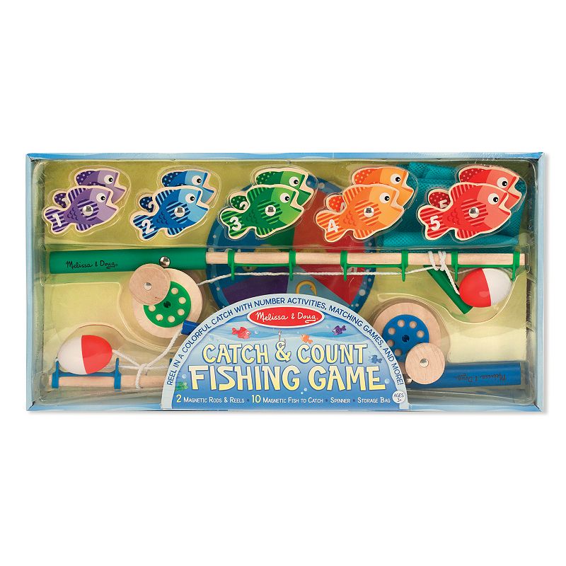 Melissa and Doug Catch and Count Magnetic Fishing Game