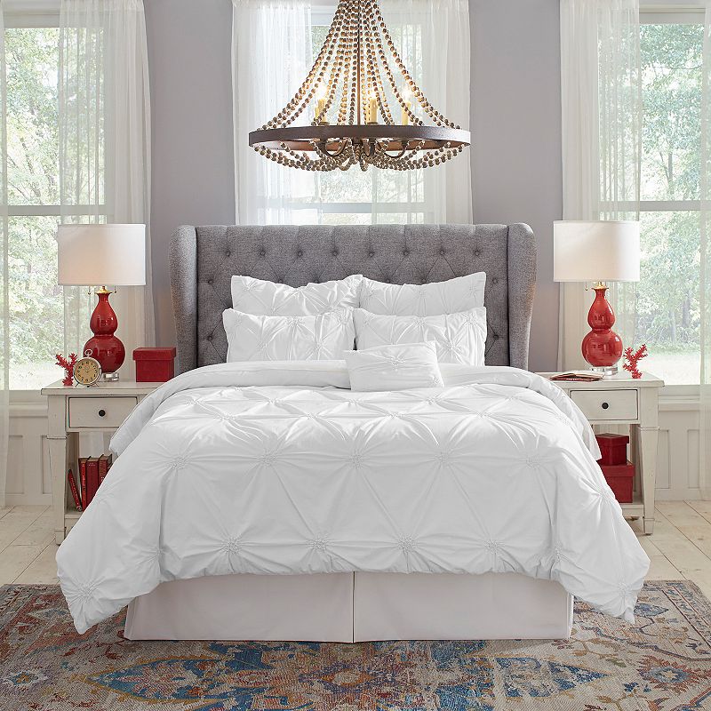 Pointehaven PinTuck Comforter Set